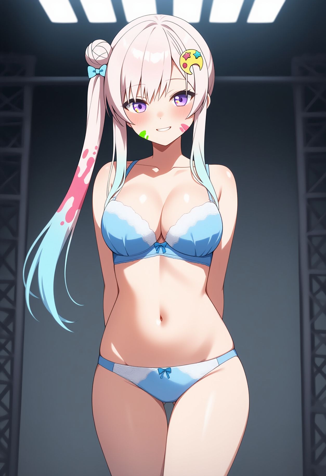 【買い切り版】バーチャル衣装故障で羞恥イオフィ（English translation included） - サンプル画像 7