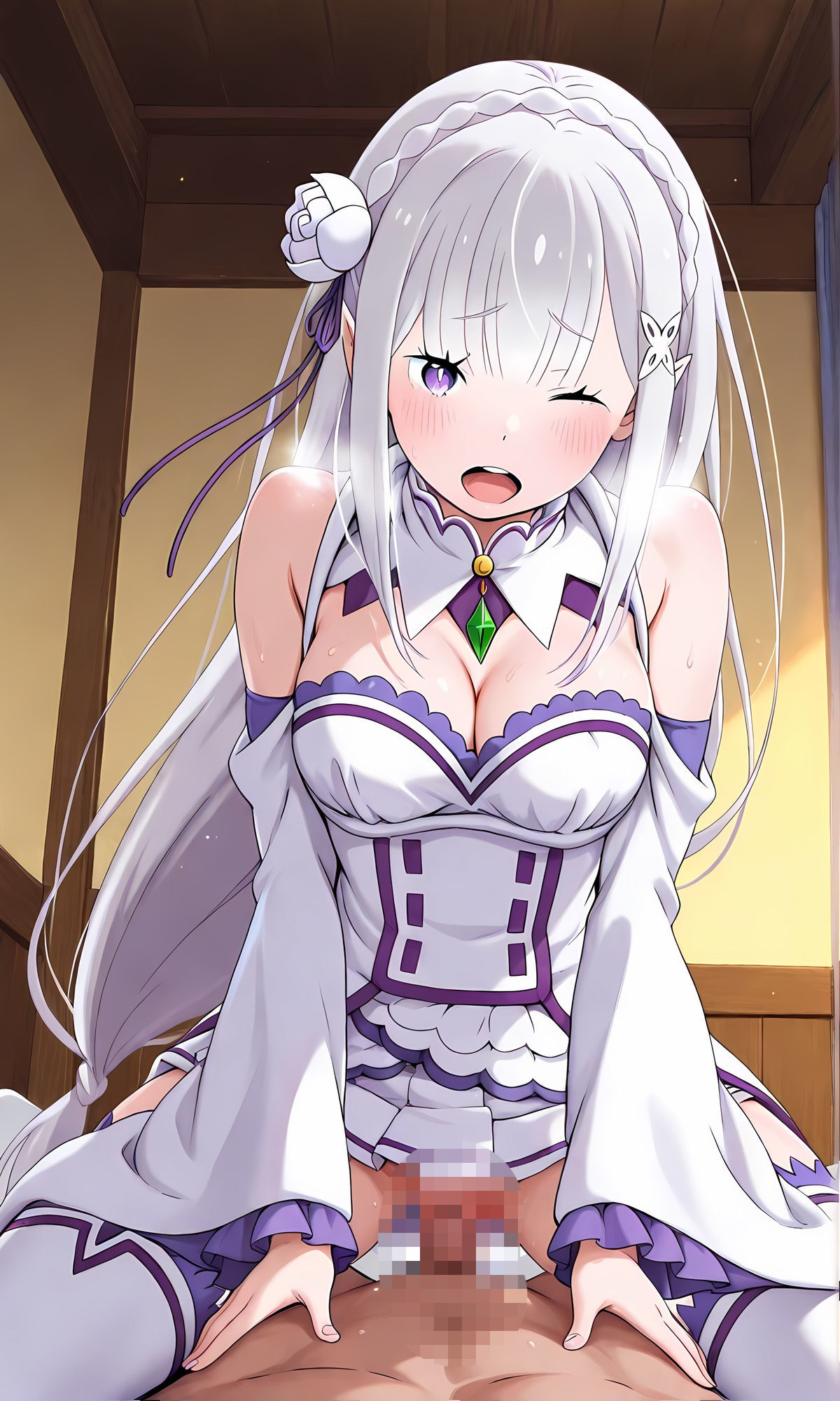 エ〇リアたんを性教育と称して皆で襲ってみた♪ - サンプル画像 4