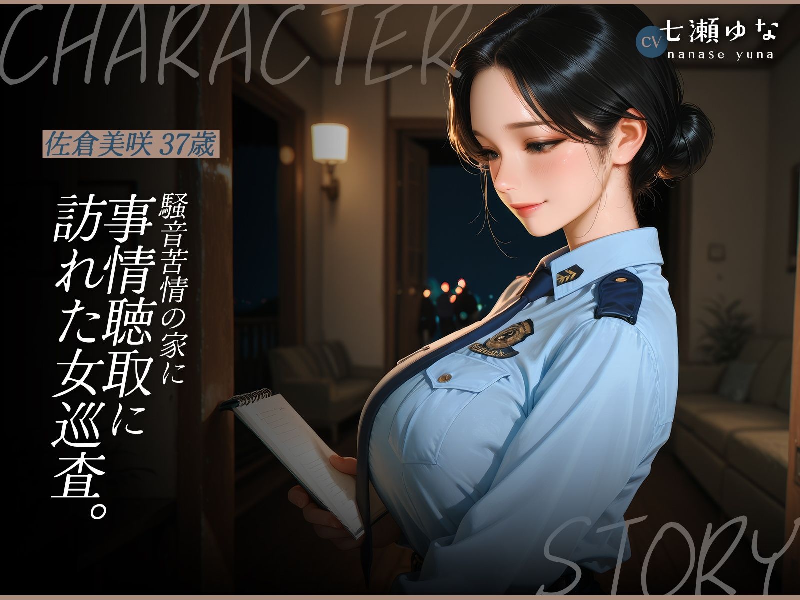 【イラスト×動画×朗読ボイス】巡査の肉穴〜病弱な兄弟の共有オナホに堕ちた私〜【ママ×ショタ】 - サンプル画像 1