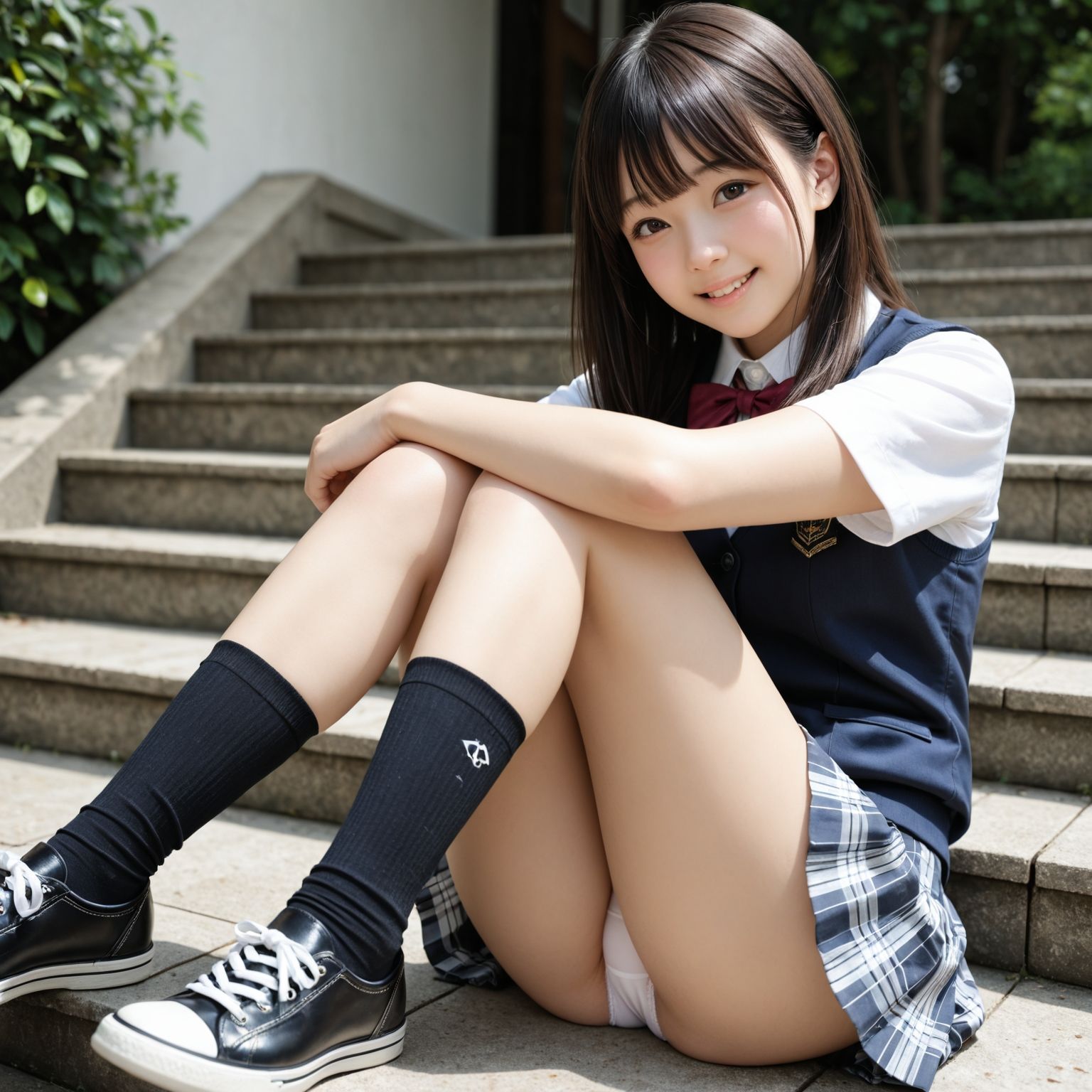 制服パンチラ part-2 - サンプル画像 6