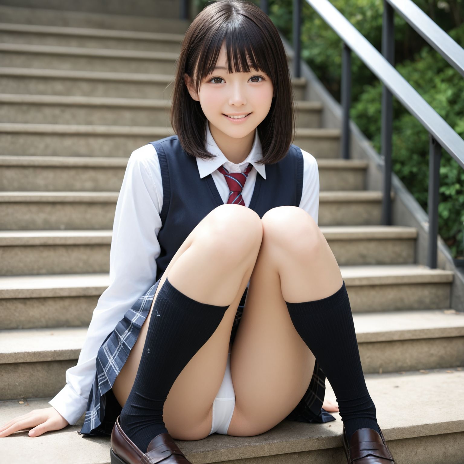 制服パンチラ part-2 - サンプル画像 9