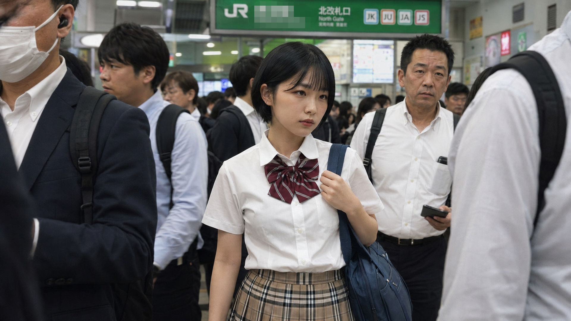 満員電車ベストショット集 - サンプル画像 3