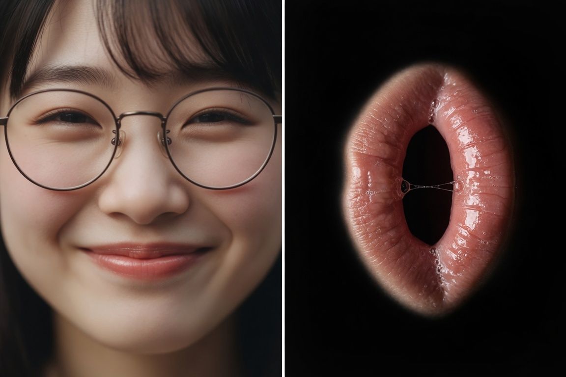 オマ〇コのような唇 画像集 - サンプル画像 5