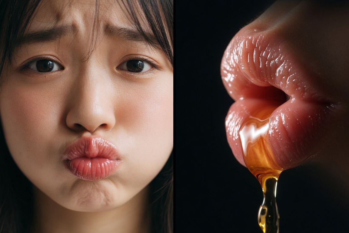 オマ〇コのような唇 画像集 - サンプル画像 7