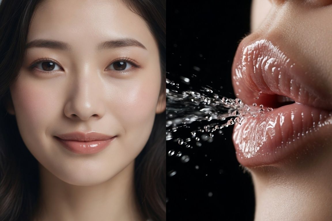 オマ〇コのような唇 画像集 - サンプル画像 9