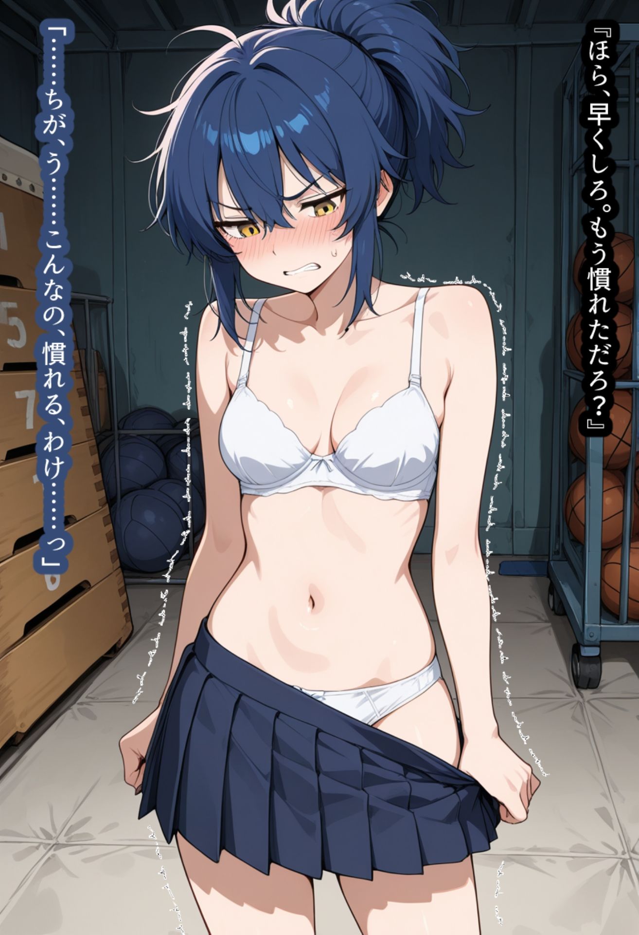 自信満々なスポーツ少女が勝負に負けていいなりになる話 - サンプル画像 7