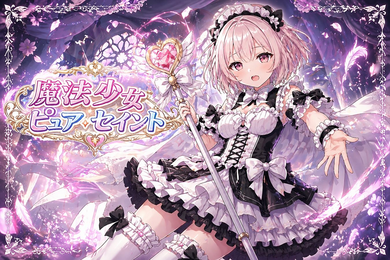 魔法少女ピュアセイントVS触手怪人 - サンプル画像 4