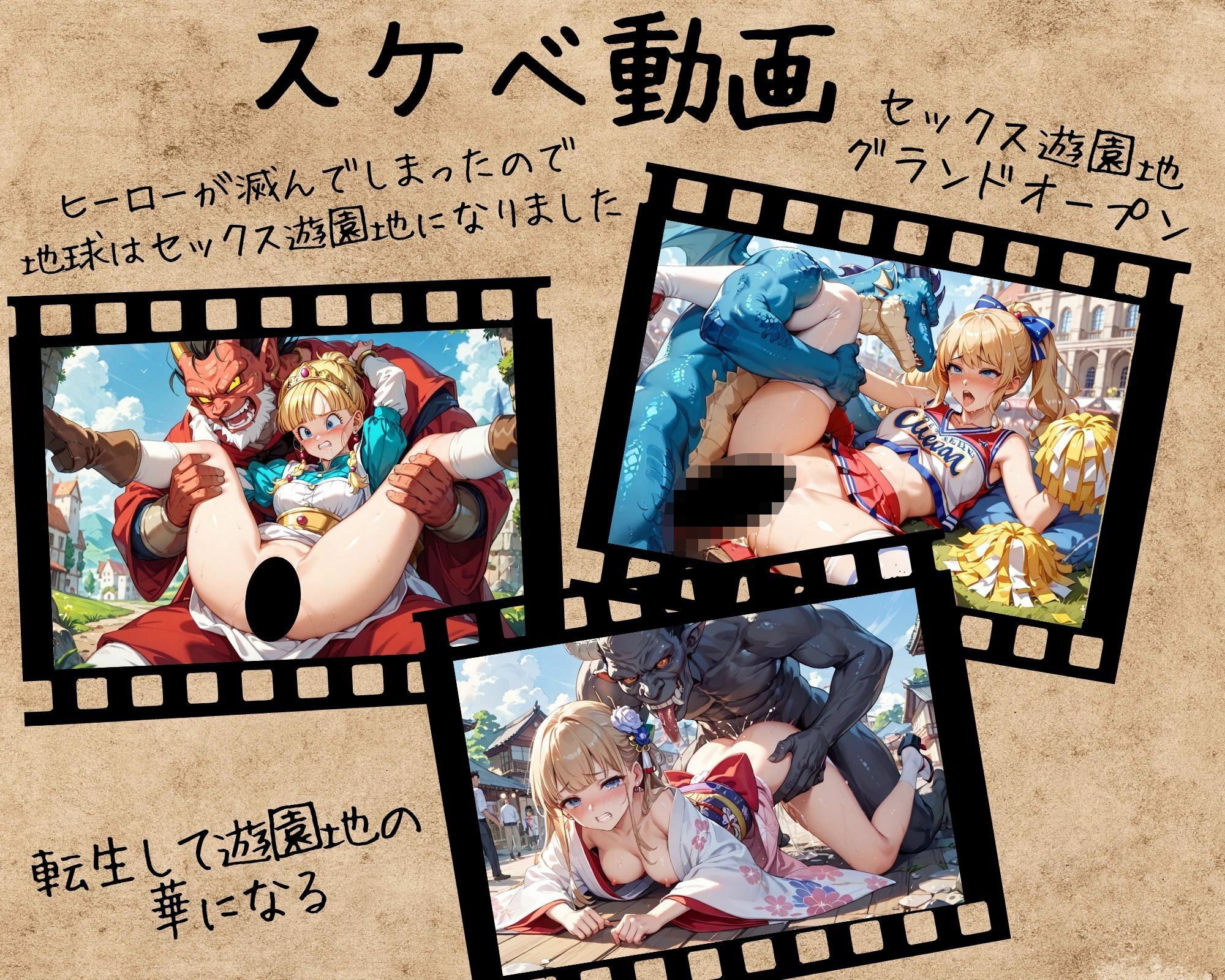 【エロ画像＆スケベ動画】  SEX遊園地・地球 - サンプル画像 1
