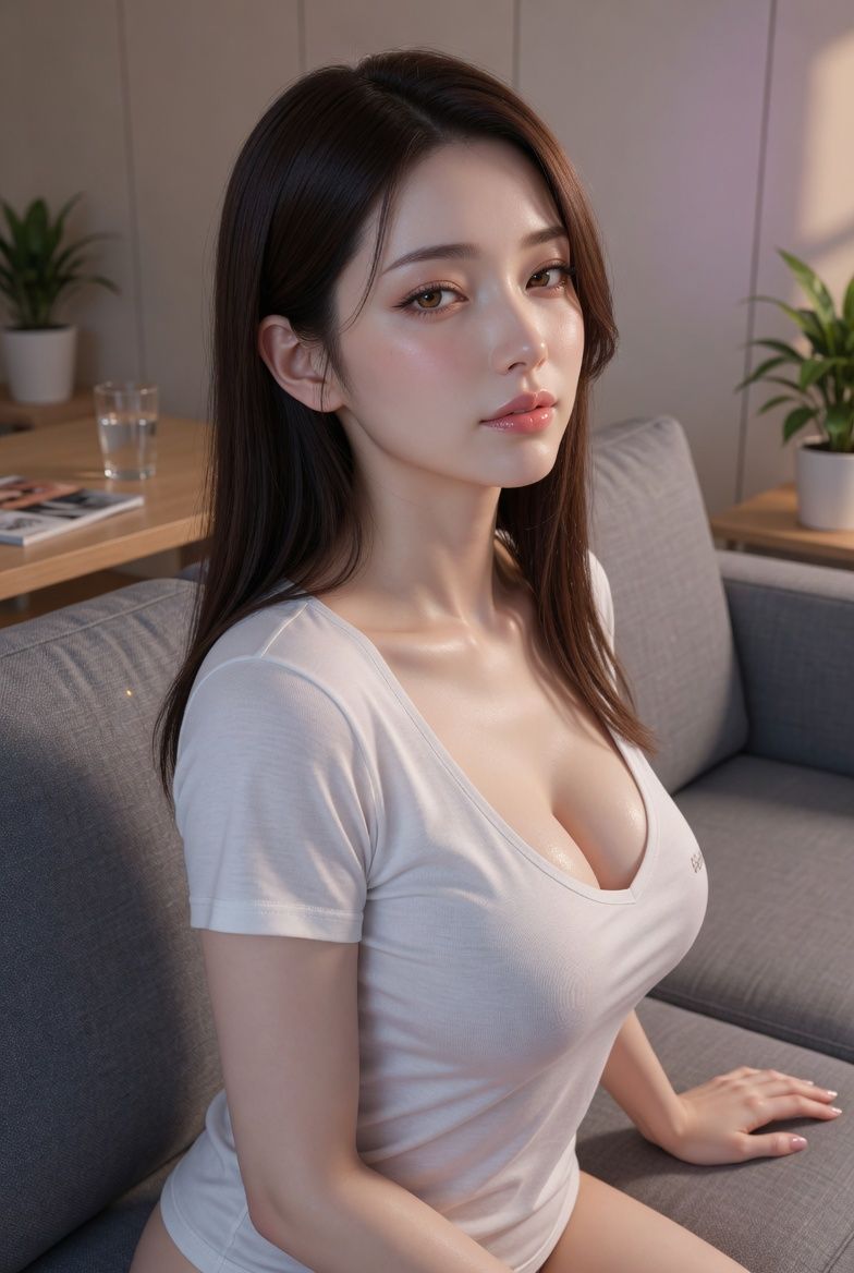 うちで飼ってる美人AIが発情したので気持ちよくしてあげて大量中出し！！ - サンプル画像 4