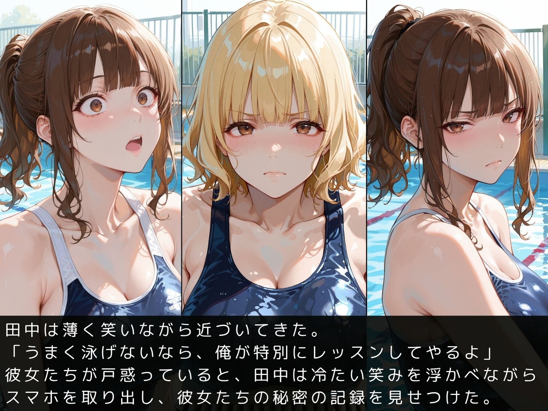 放課後の性指導〜禁断の記録〜プール編 Vol.2 - サンプル画像 5