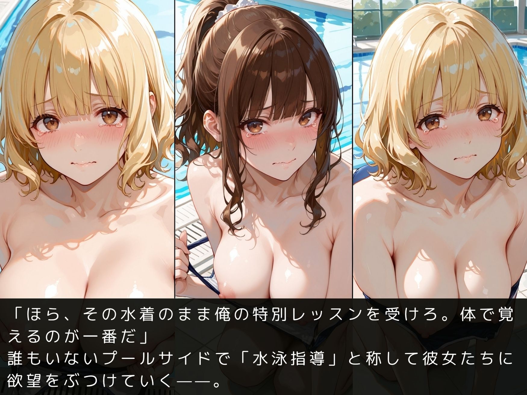 放課後の性指導〜禁断の記録〜プール編 Vol.2 - サンプル画像 6