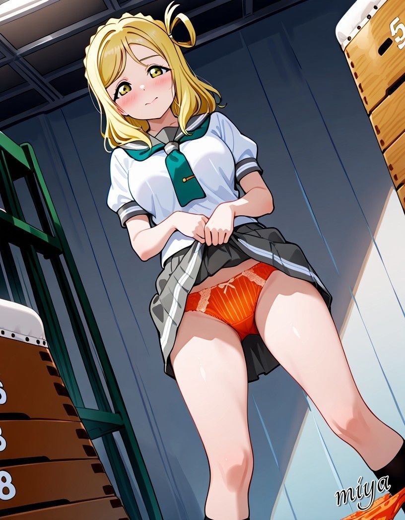 小原鞠◯ パンチラ・下着姿集 vol.1 - サンプル画像 1