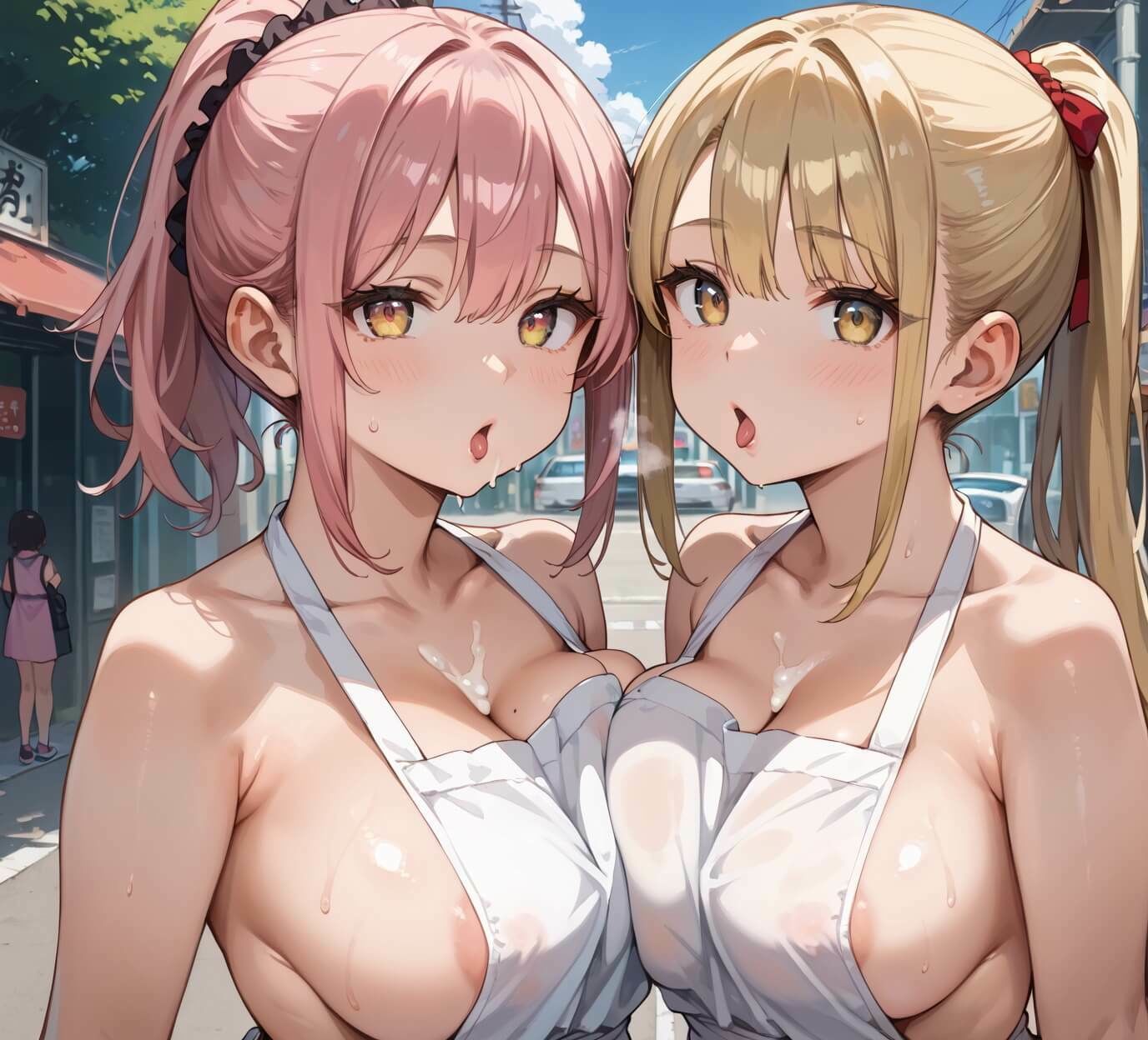 どエロ裸エプロン美女に、我慢できない3★★430枚★★ - サンプル画像 7