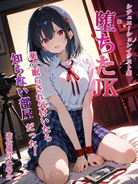 堕ちたJK 〜薬で眠らされ気付いたら知らない部屋だった！ 遊佐優月の場合〜 - サンプル画像 2