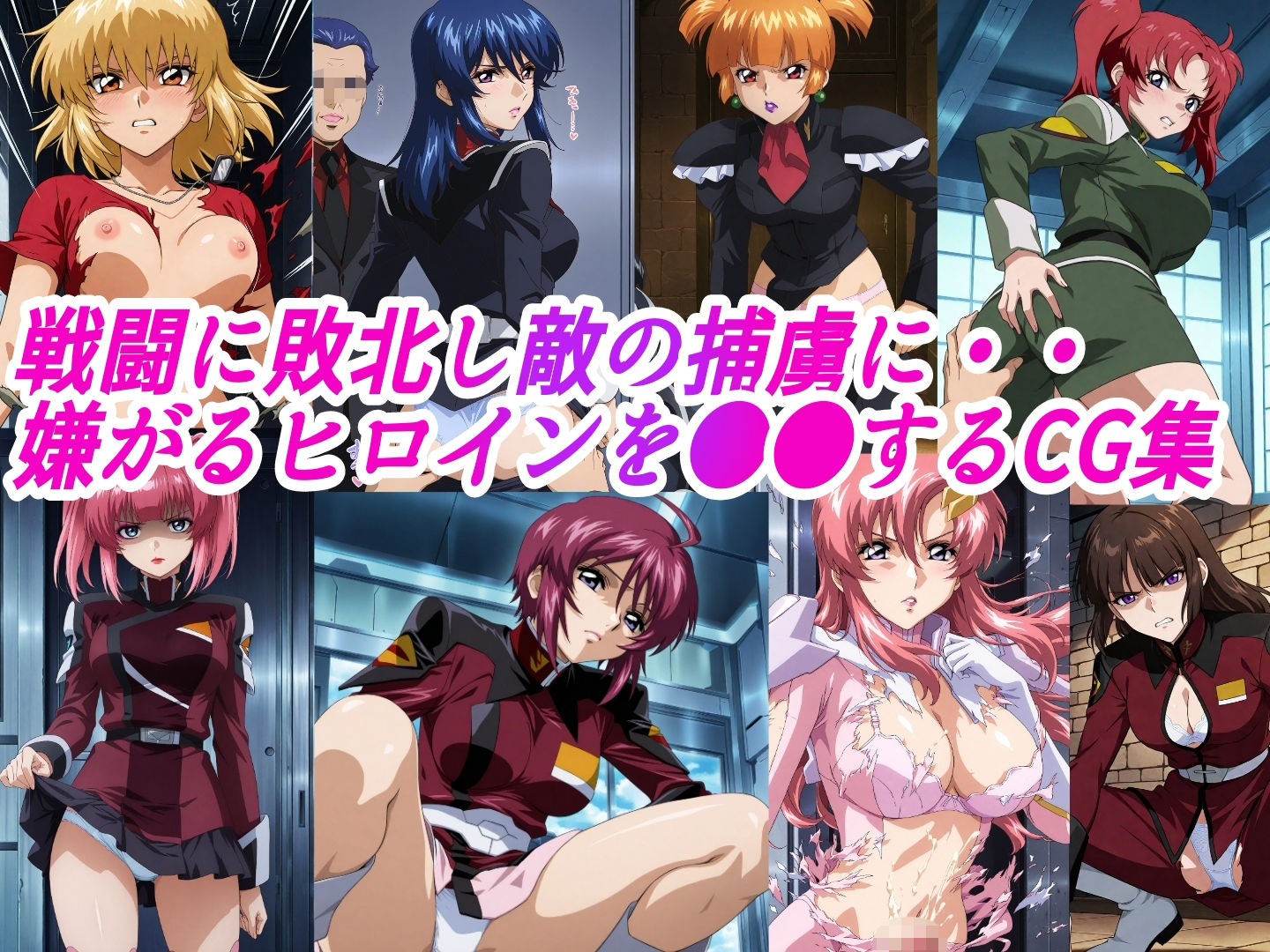 （ガン●ムSE●D）嫌な顔されながらおパンツ見せて中出しセックスで孕ませたい - サンプル画像 2