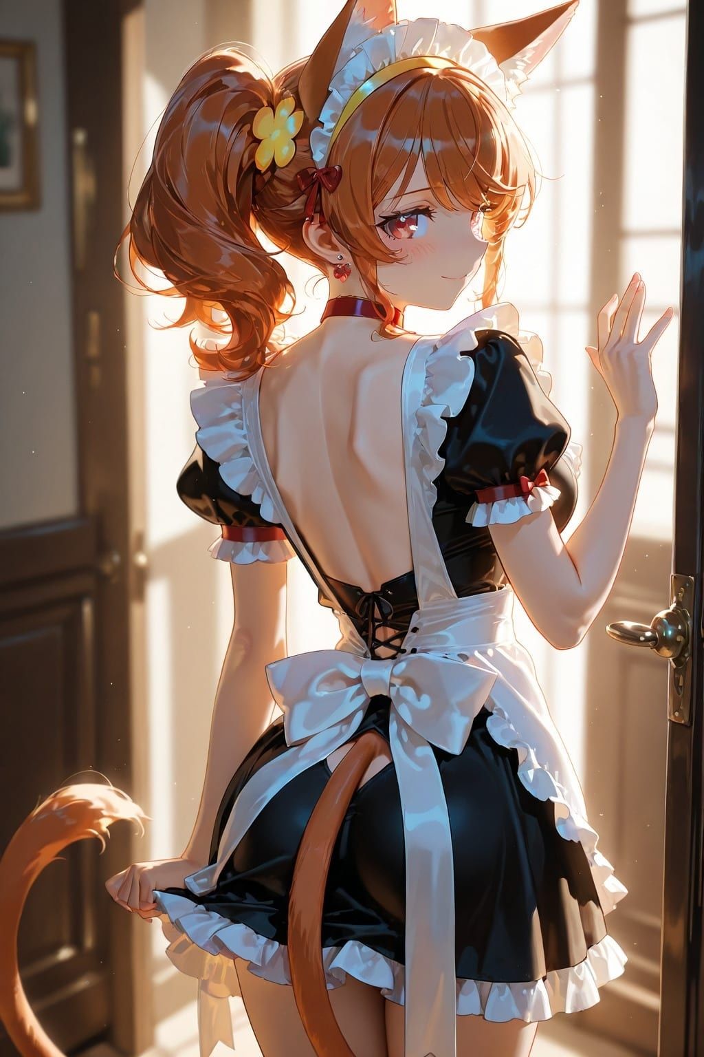コスプレナイト 〜ネコミミ＆メイドと家で海辺で〜 プ〇キュア 7 - サンプル画像 6
