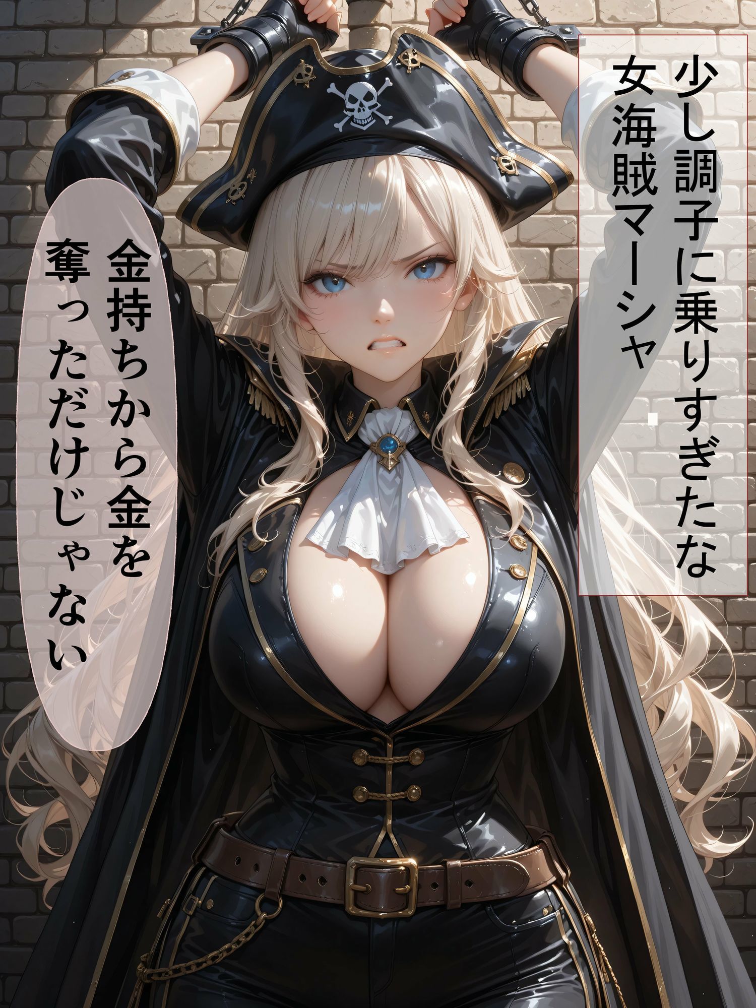女海賊マーシャ  乳虐 - サンプル画像 2