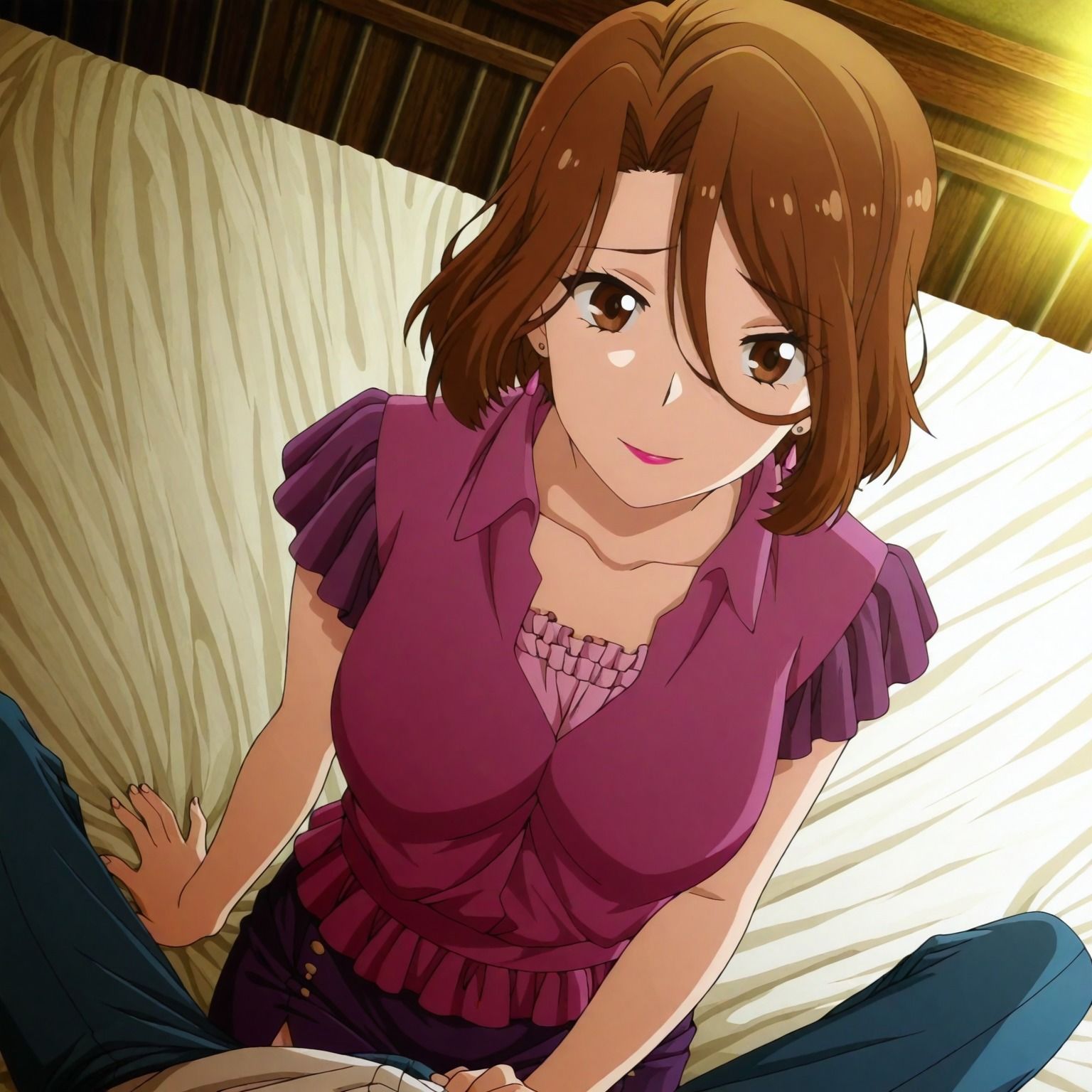 この世の果てで恋を唄う〇女YU-NO（一〇美月ホテルでイチャラブ編） - サンプル画像 1