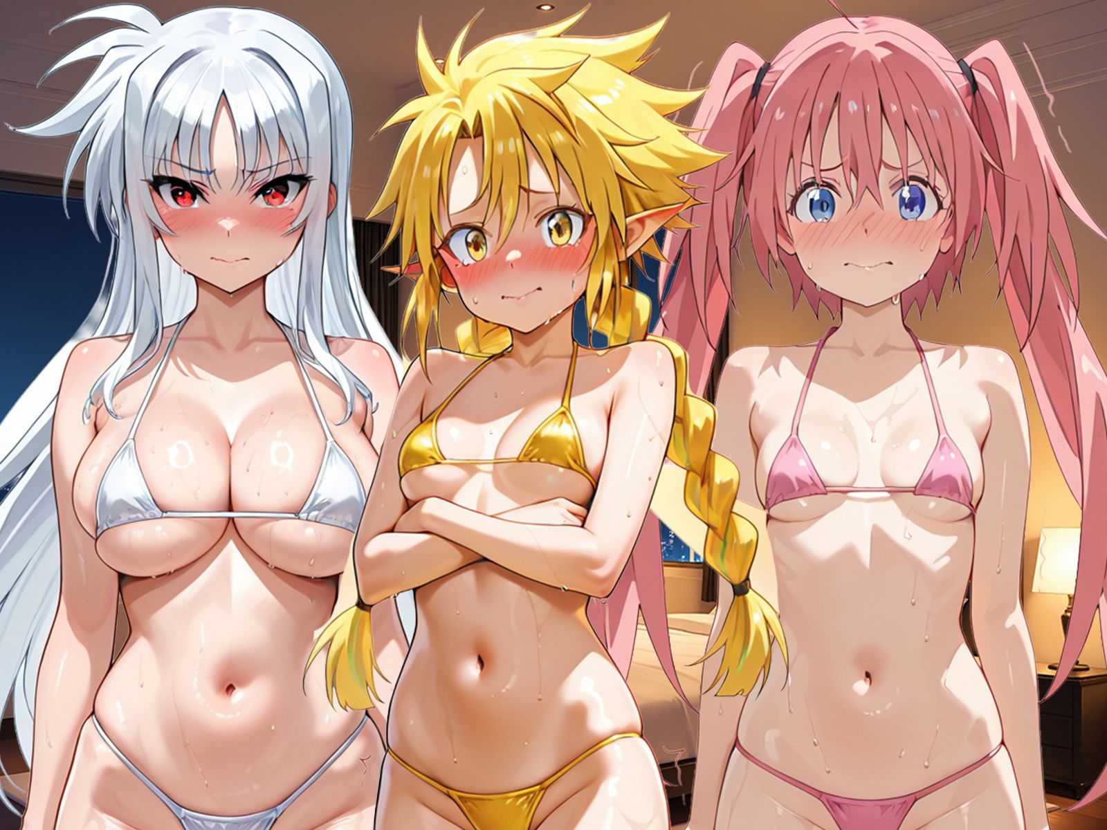 ヒロイン屋敷 -転生したら○ライムだった件編- - サンプル画像 1