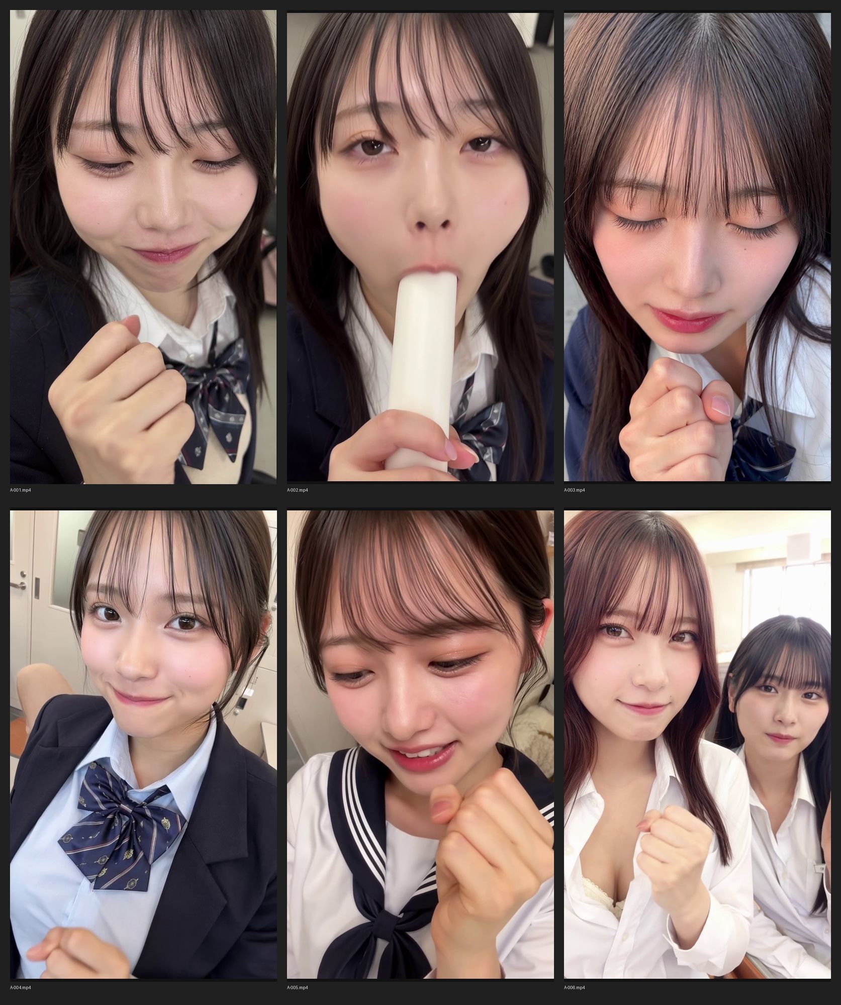 ［30秒］ 何といってもどうしても可愛いJ○にシコられたい！2  疑似手コキ・疑似フェラなど  各動画30秒以上. - サンプル画像 5