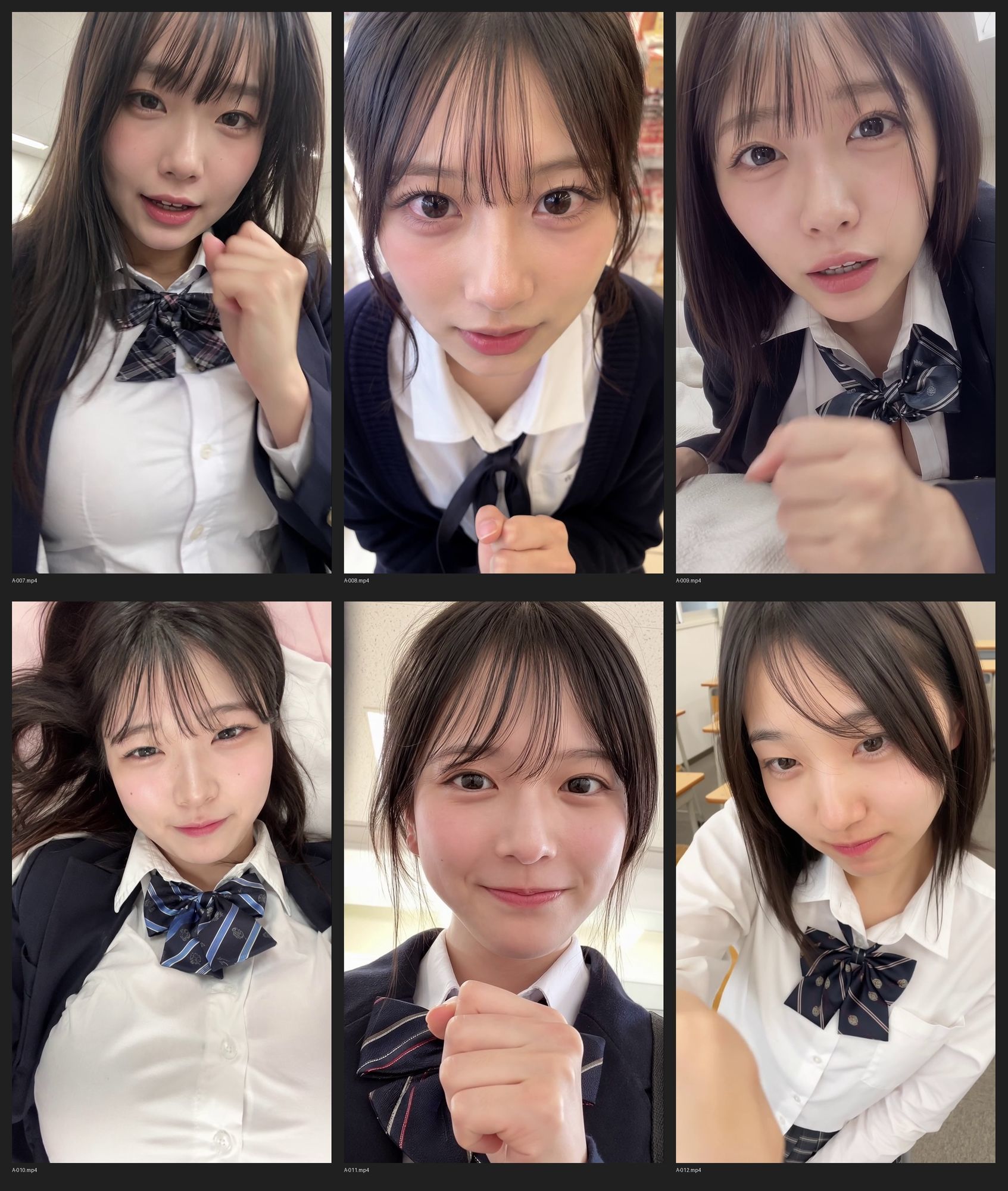 ［30秒］ 何といってもどうしても可愛いJ○にシコられたい！2  疑似手コキ・疑似フェラなど  各動画30秒以上. - サンプル画像 6