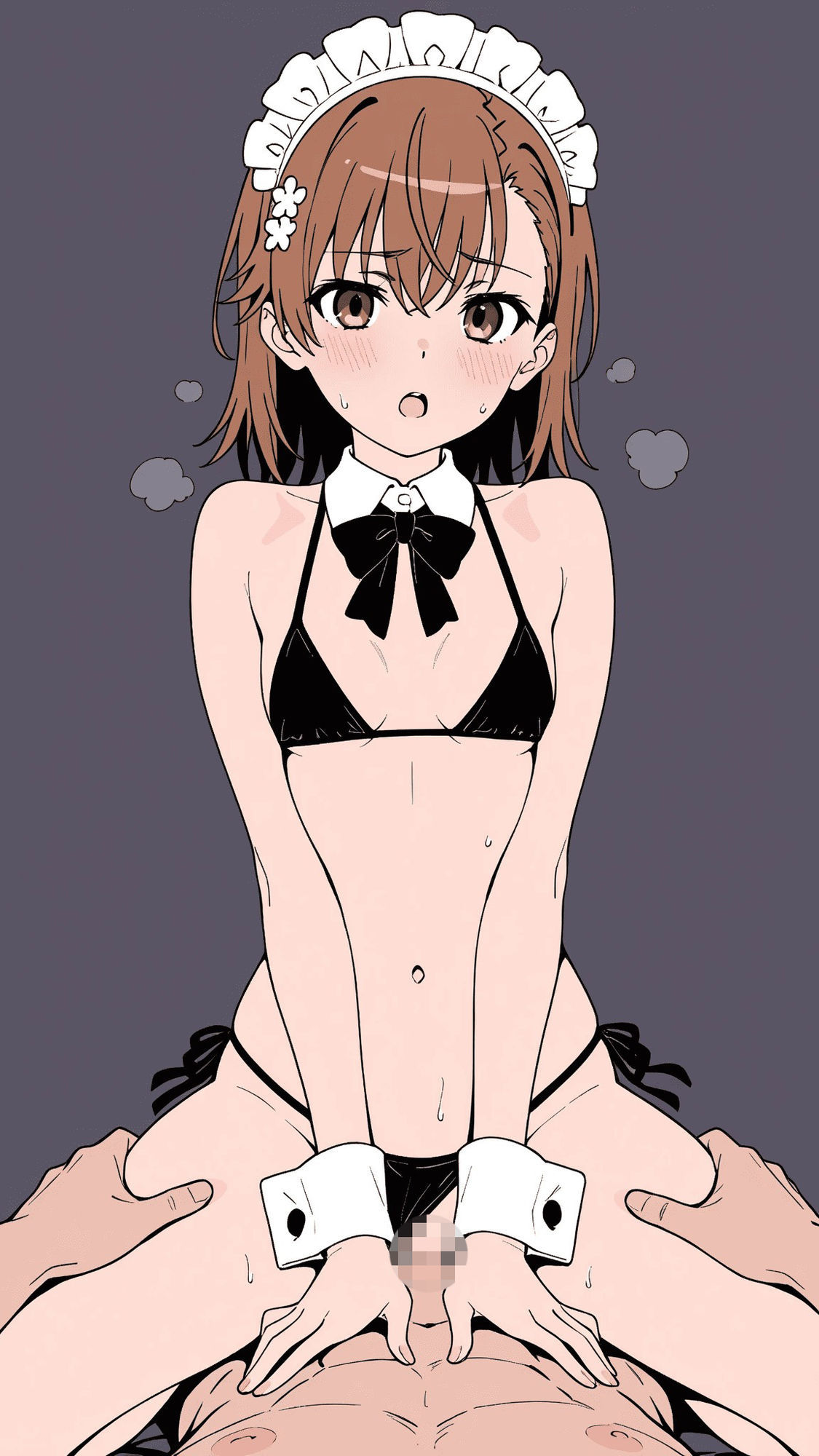 半ズボンのお姉ちゃん■メイド・サンタ服 - サンプル画像 5