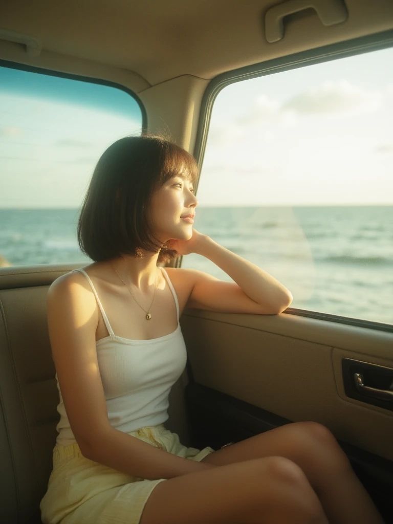 AI美女写真集 真夏の思い出 - サンプル画像 1