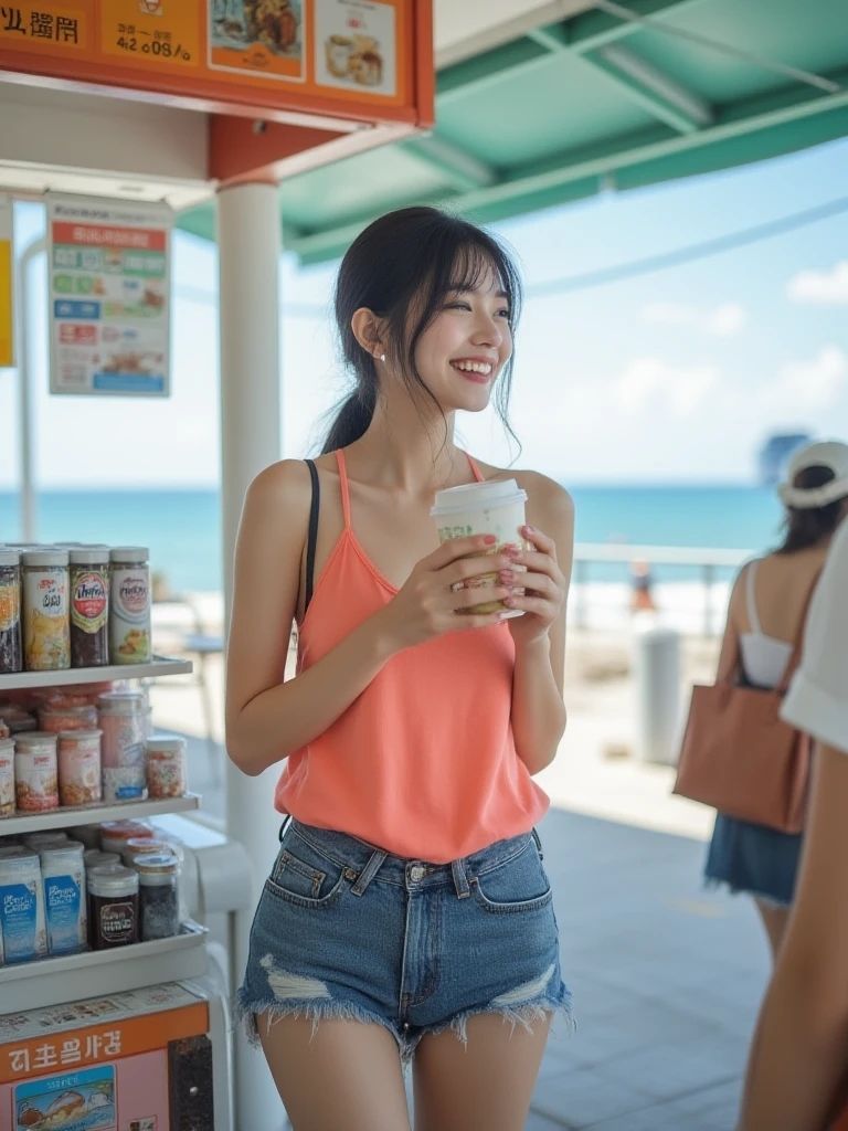 AI美女写真集 真夏の思い出 - サンプル画像 3