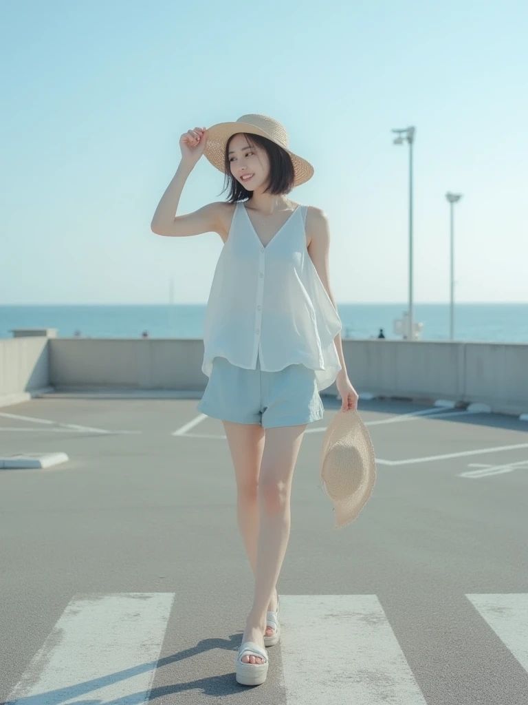 AI美女写真集 真夏の思い出 - サンプル画像 4