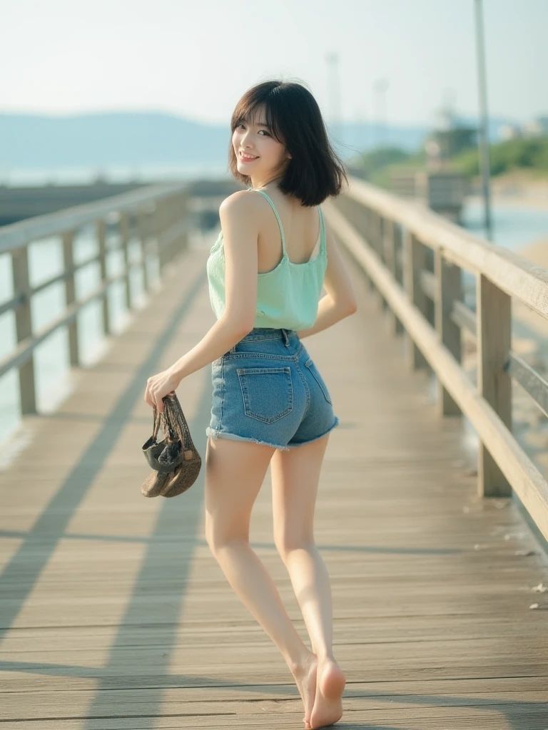 AI美女写真集 真夏の思い出 - サンプル画像 5