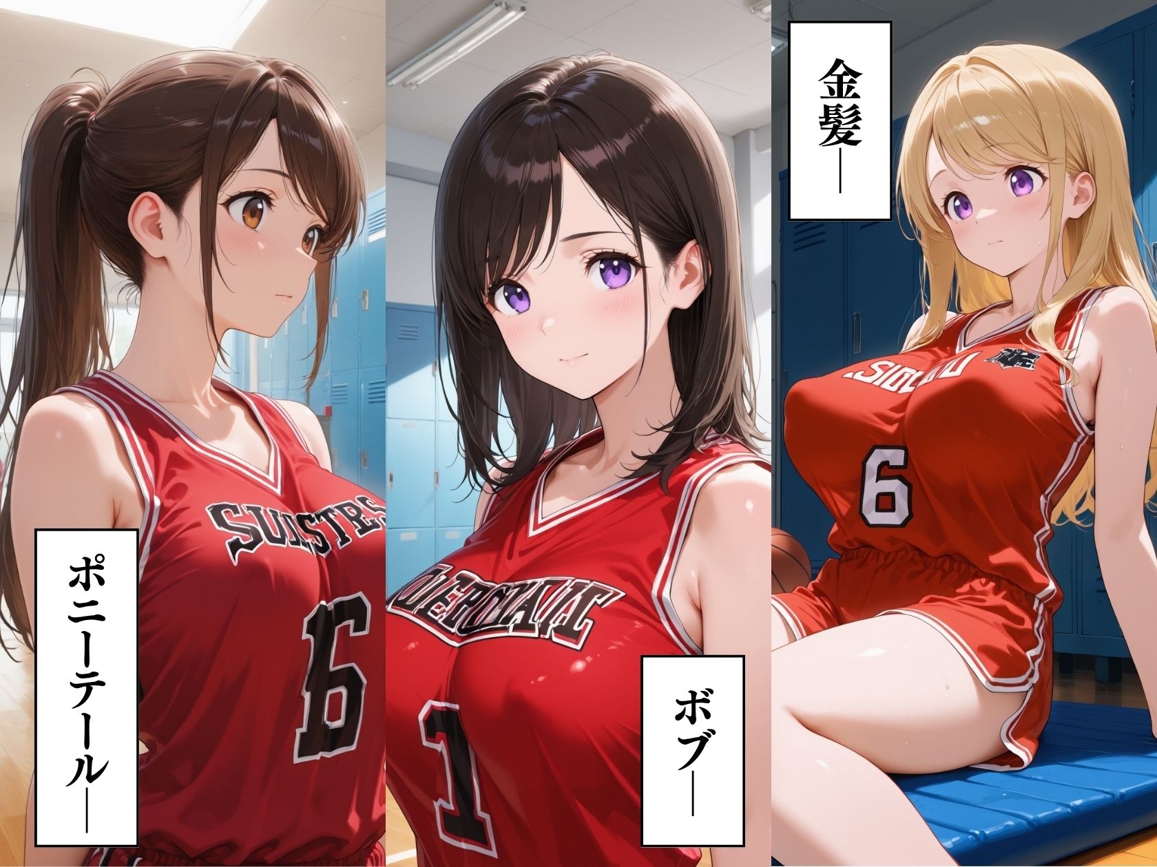 女子校生性調教 顧問に堕ちるバスケ部員 - サンプル画像 1