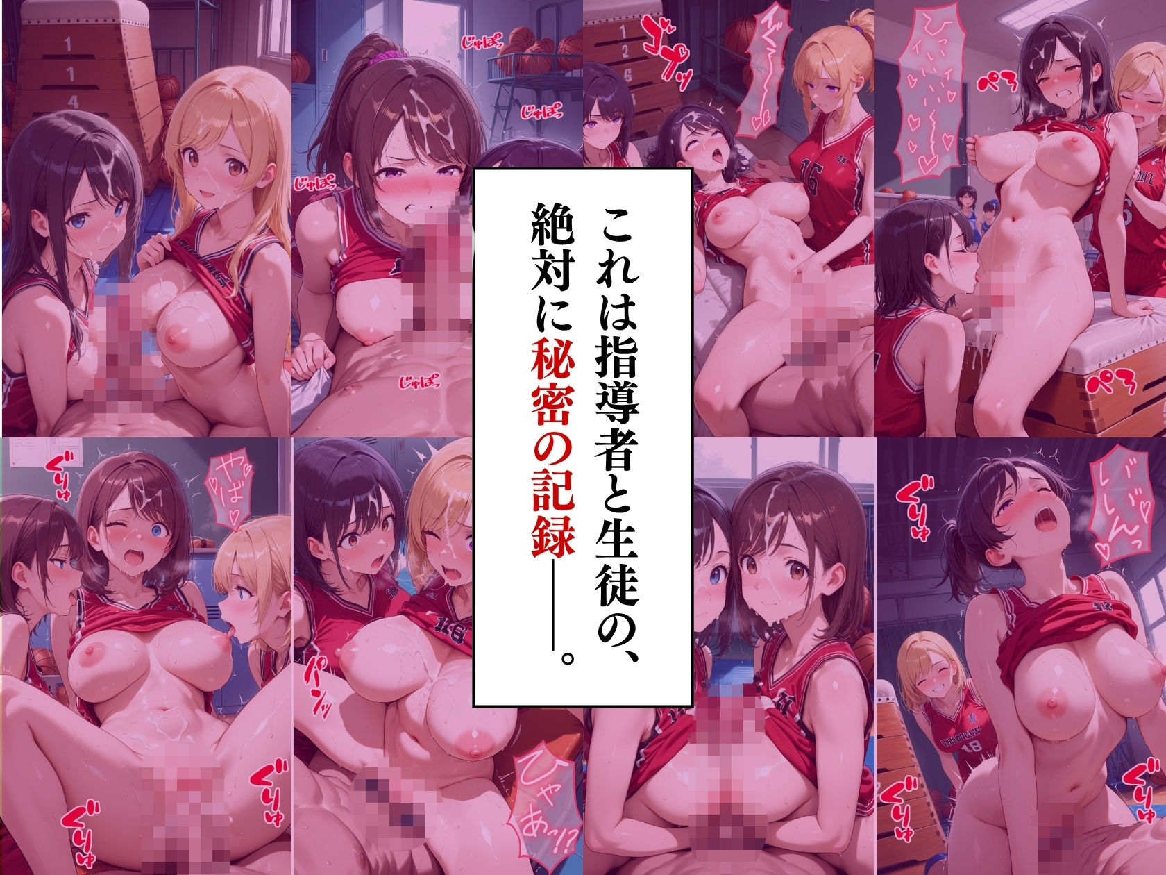 女子校生性調教 顧問に堕ちるバスケ部員 - サンプル画像 9