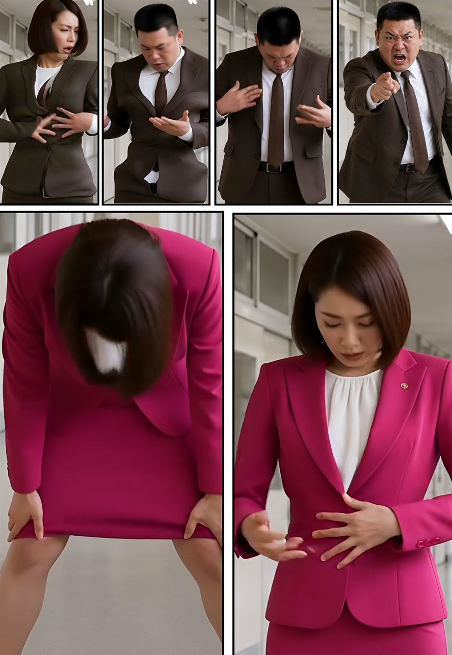 【画集】「性転換学園  触るだけで性別逆転！？」制作秘話 - サンプル画像 3