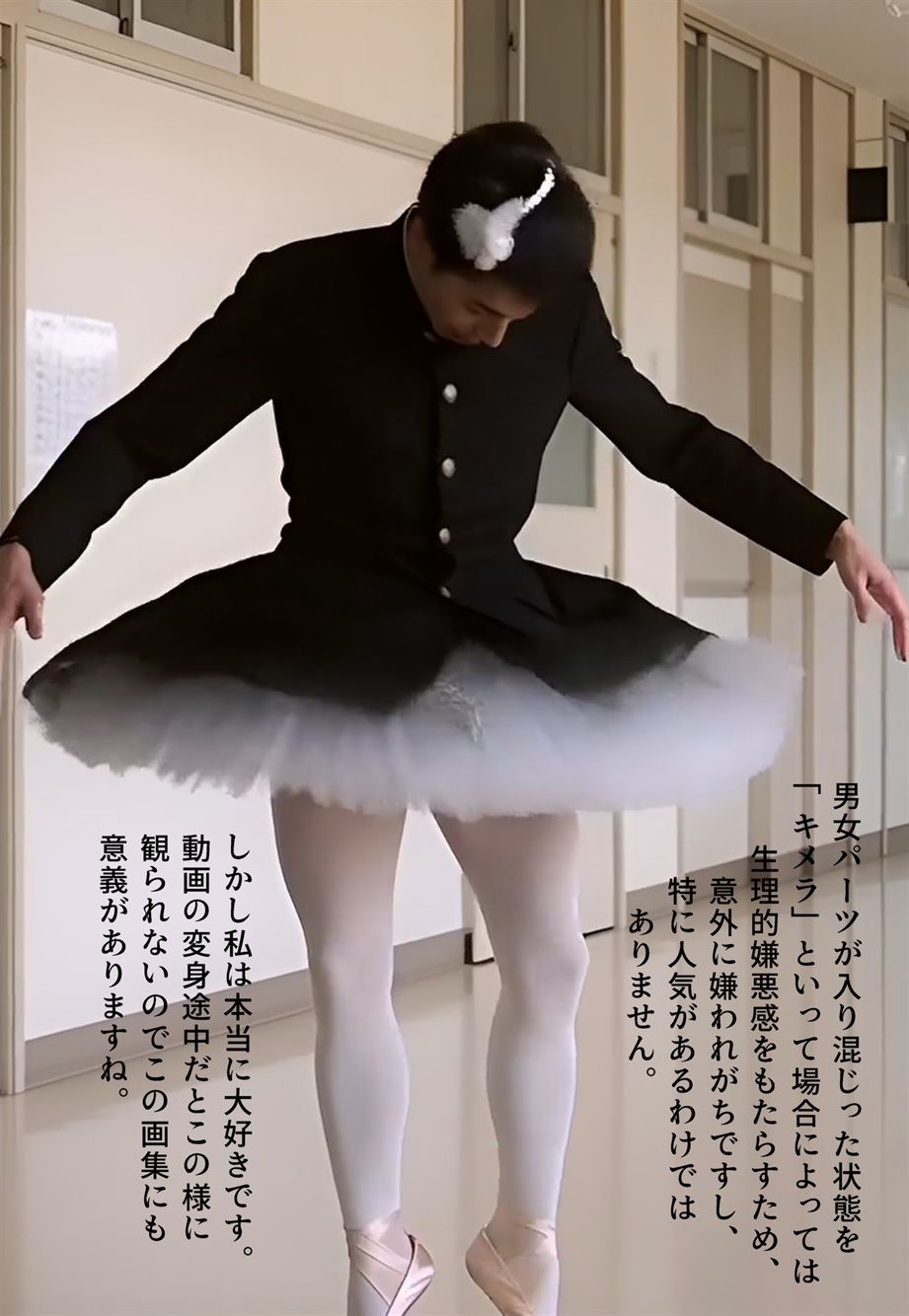 【画集】「性転換学園  触るだけで性別逆転！？」制作秘話 - サンプル画像 5