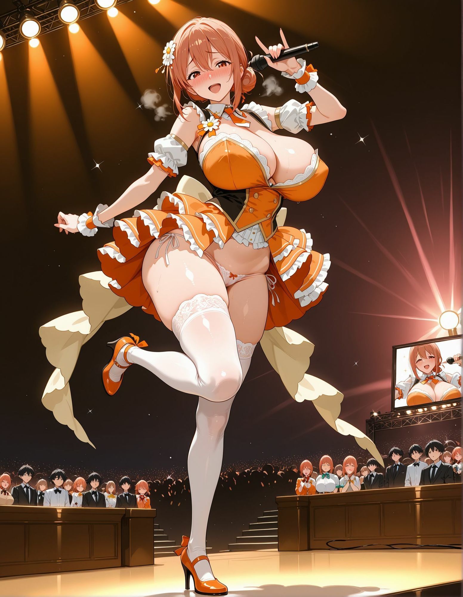 ガハママがストリップショーに出演するCG集 - サンプル画像 8