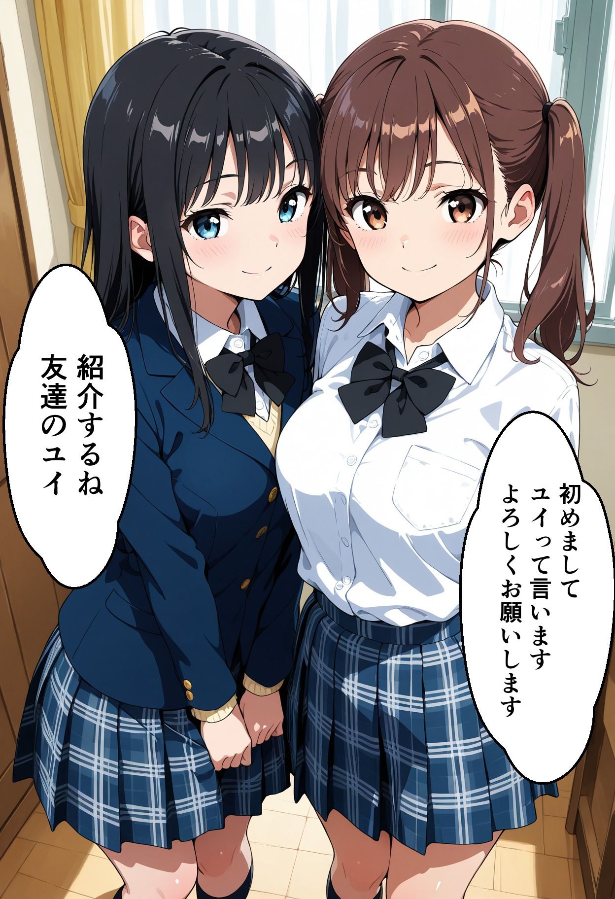 【セリフ付き】妹の友達と禁断セックスふたりだけの秘密の関係 - サンプル画像 1