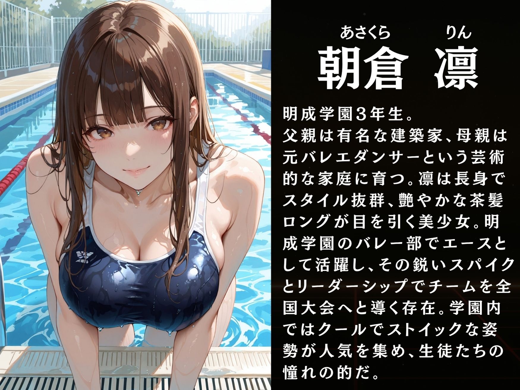放課後の性指導〜禁断の記録〜プール編 Vol.3 - サンプル画像 3