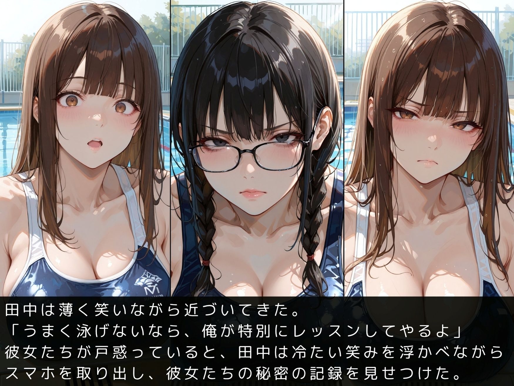 放課後の性指導〜禁断の記録〜プール編 Vol.3 - サンプル画像 5