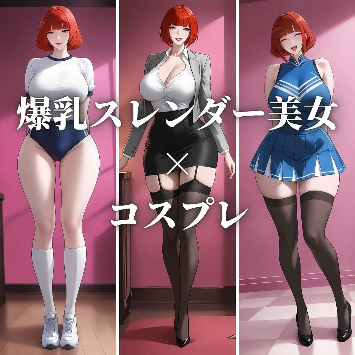 コスプレ美女図鑑1 - サンプル画像 1