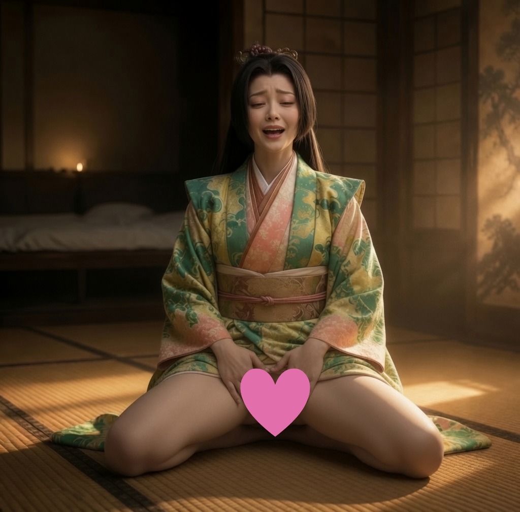 戦国乙女・おくに絵巻「乱れる着物、一夜の秘め事」 - サンプル画像 6