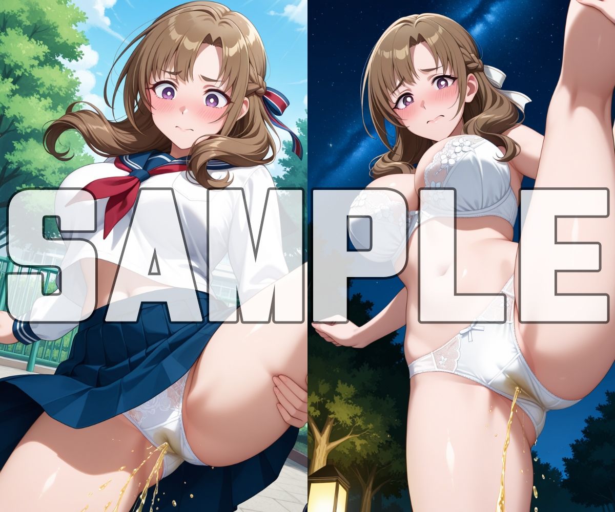 おしっこお漏らしチャレンジ【お母さんキャラ編】 - サンプル画像 6