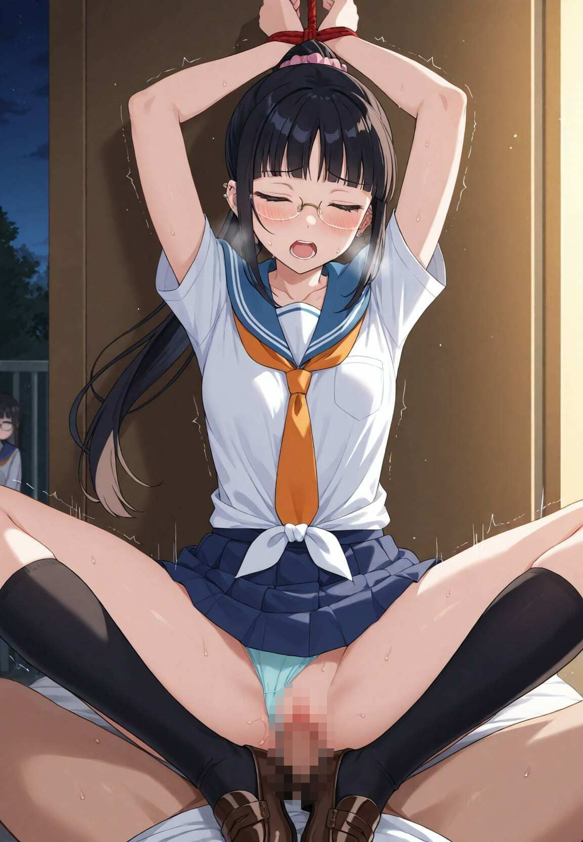 推しアイドルが闇ファンに拉致されて調教ループで脳イキ完堕ち孕ませ記録www ニ〇コイ 2 - サンプル画像 1