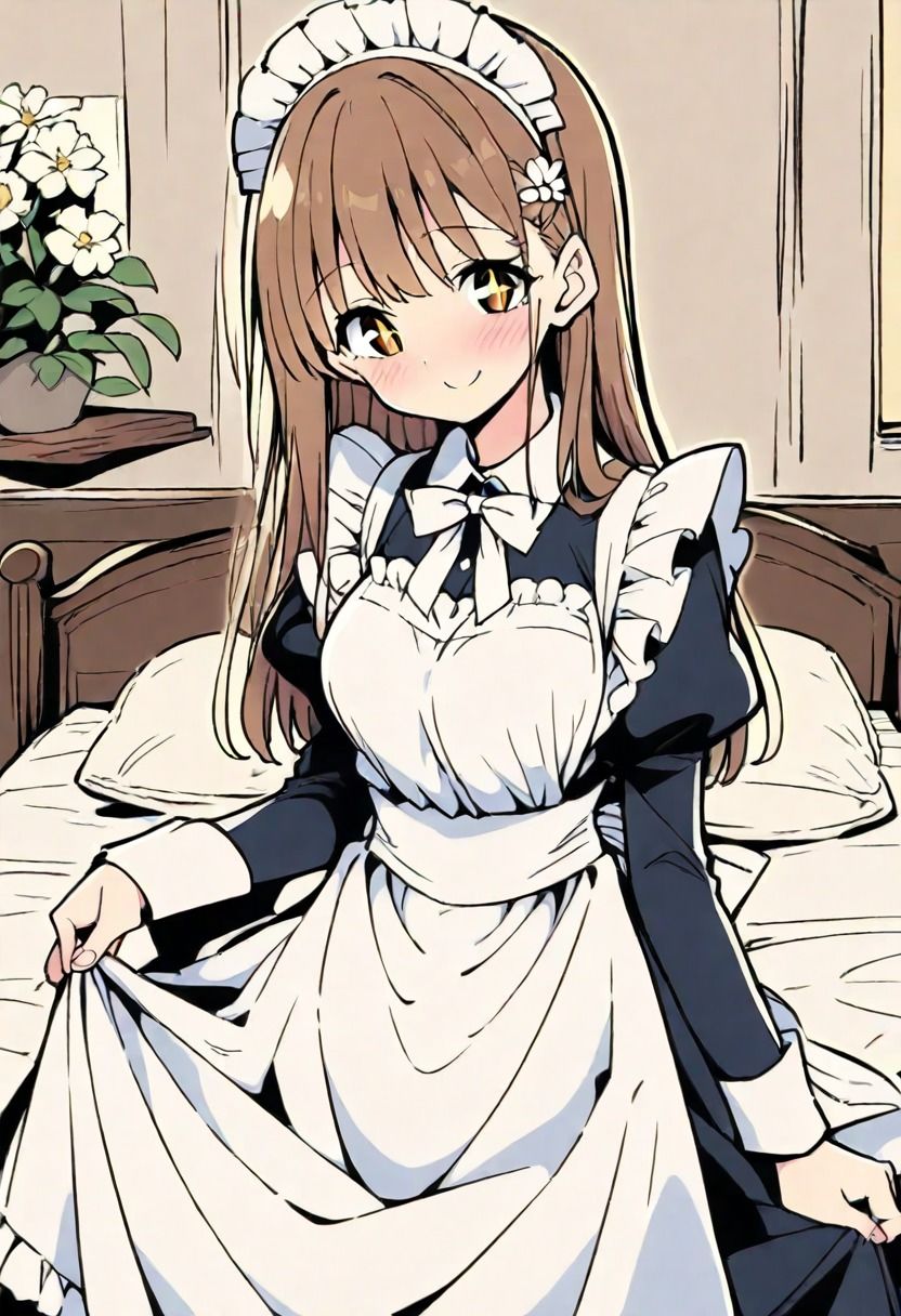 おしよわブースターパック - メイド｜押しに弱いOLの「一日メイド」ストーリーイラスト集【R-18】 - サンプル画像 4