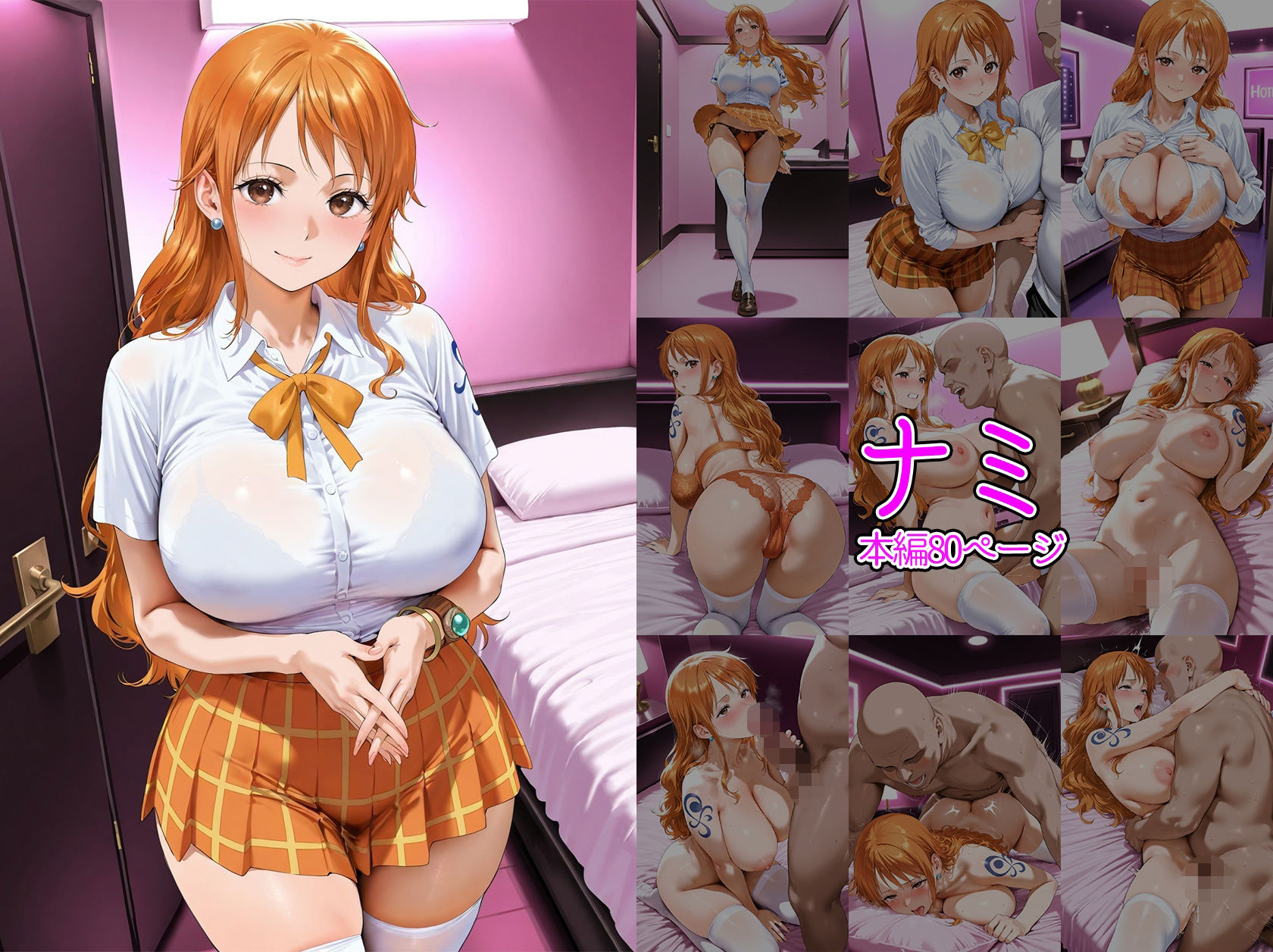 【総集編】 淫夢学園 〜ワン〇ース JKイメクラ〜 - サンプル画像 2