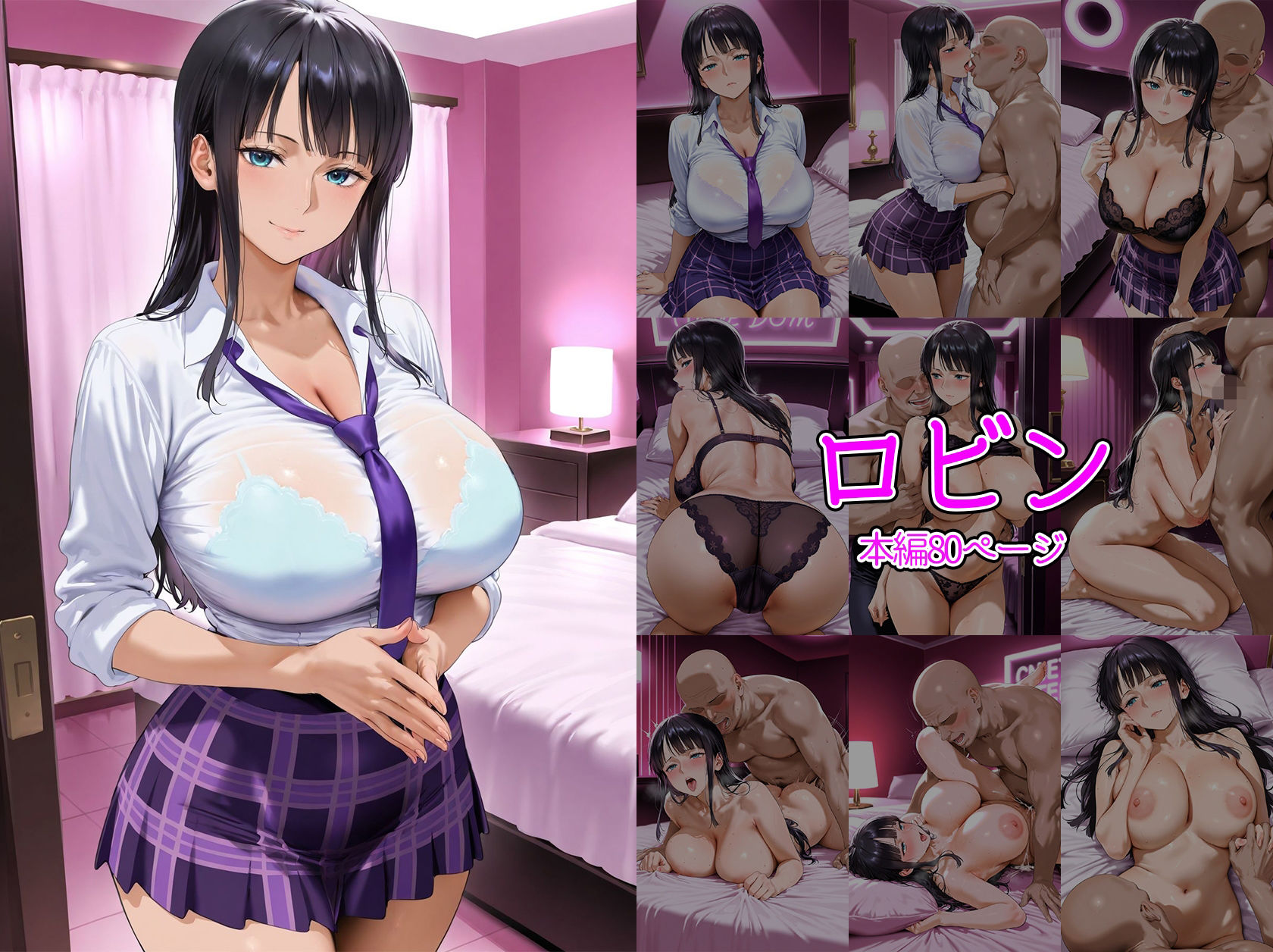 【総集編】 淫夢学園 〜ワン〇ース JKイメクラ〜 - サンプル画像 4