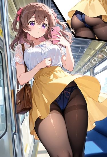 【500枚】今日のパンティーチェック！SP11（粘着盗撮編） - サンプル画像 1