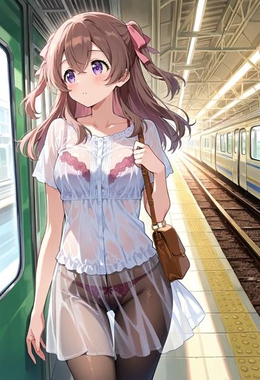 【500枚】今日のパンティーチェック！SP11（粘着盗撮編） - サンプル画像 2