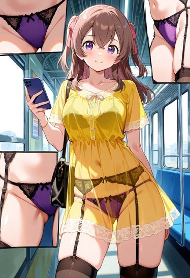 【500枚】今日のパンティーチェック！SP11（粘着盗撮編） - サンプル画像 4