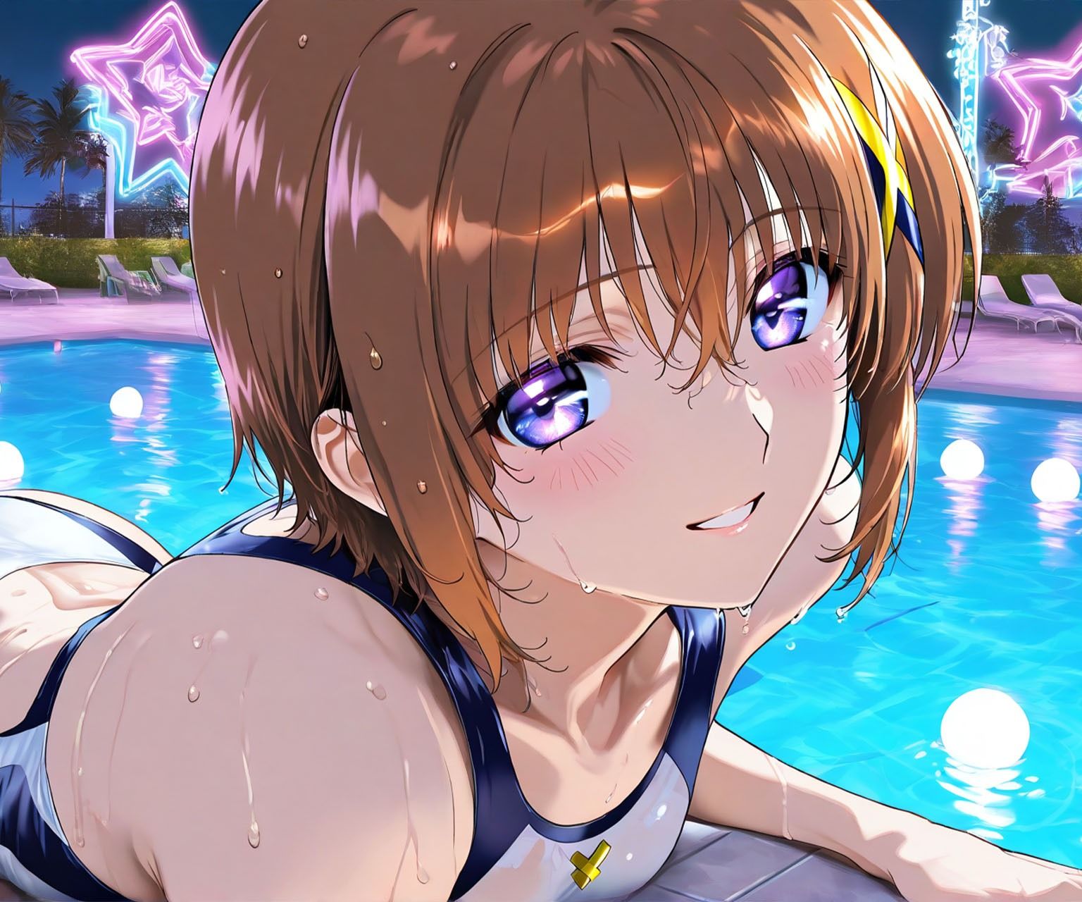 Night Pool  DE  ふぇーばー。 - サンプル画像 4