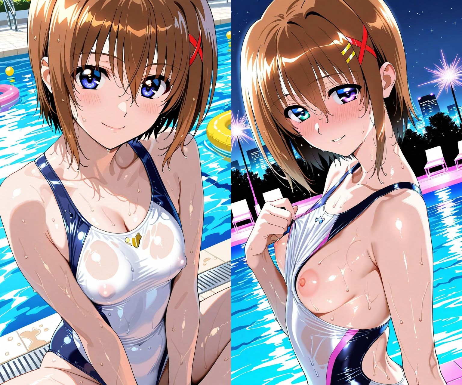 Night Pool  DE  ふぇーばー。 - サンプル画像 9